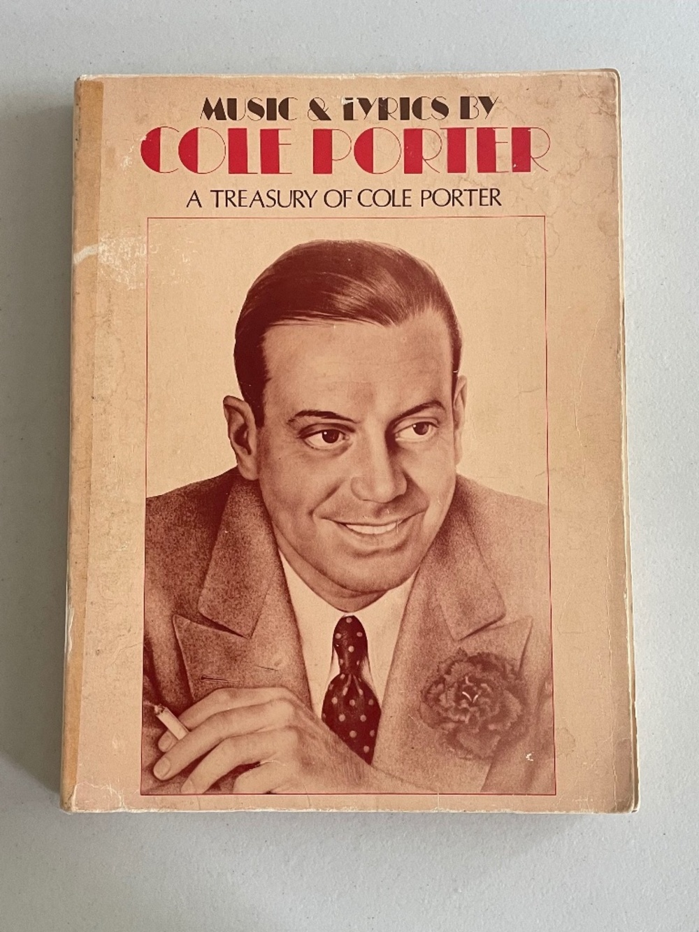 Vintage 1970's Music & Lyrics by Cole Porter Songbook - Treasury of Cole Porter